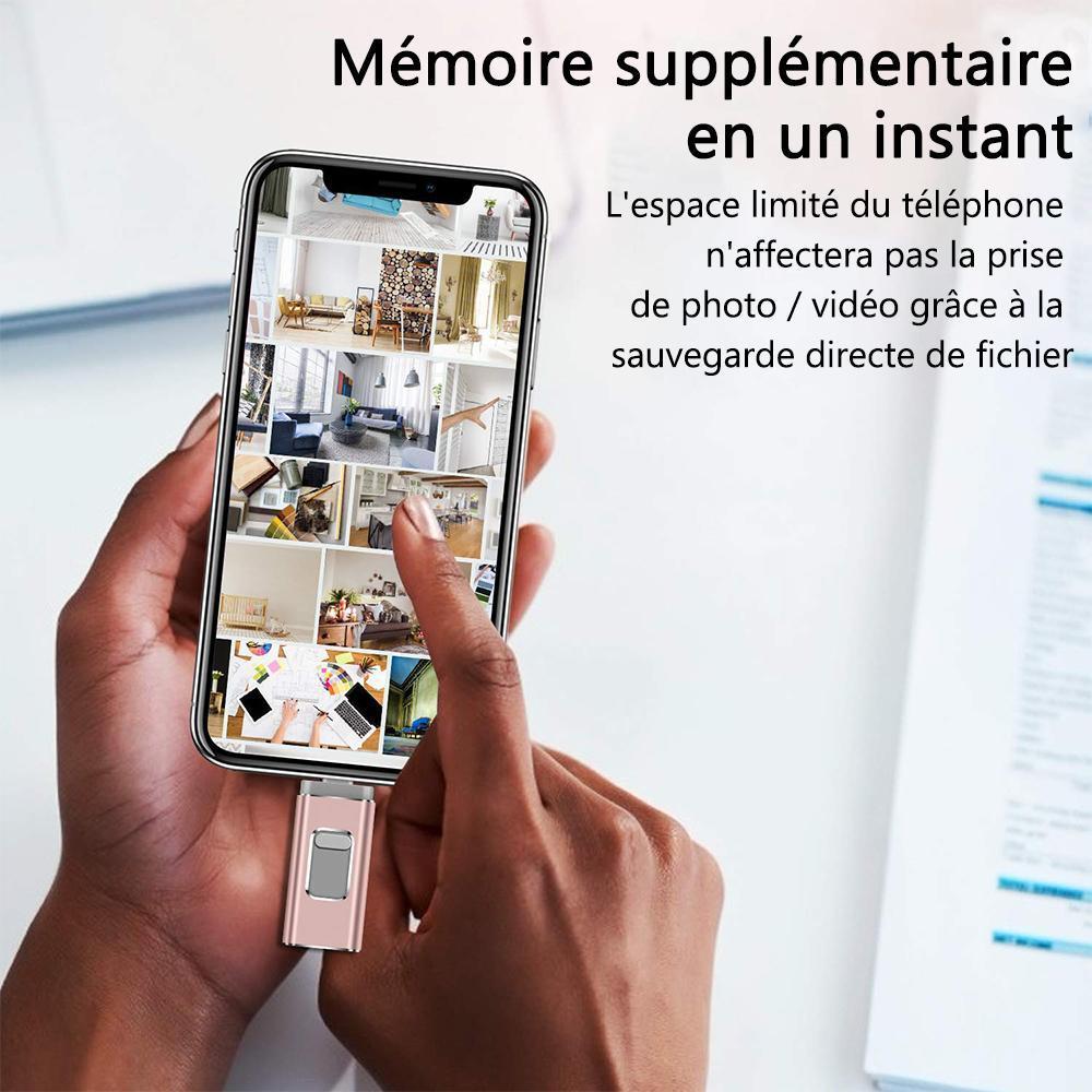 Mémoire USB de Smartphone - 4 en 1