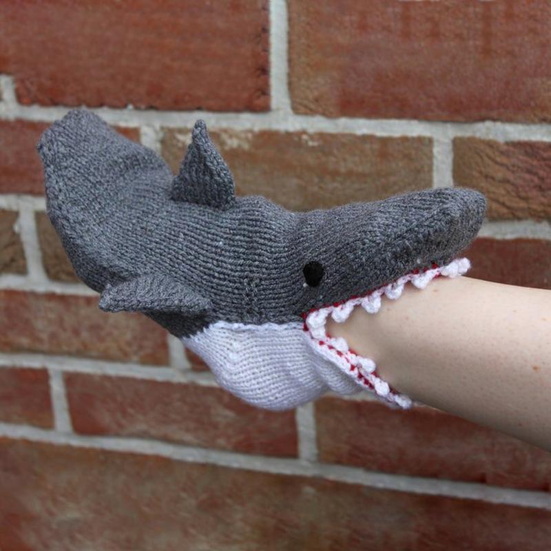 🎅Vente de Noël🎅Chaussettes En Forme De l'Animal Mignon Tricotées En Laine