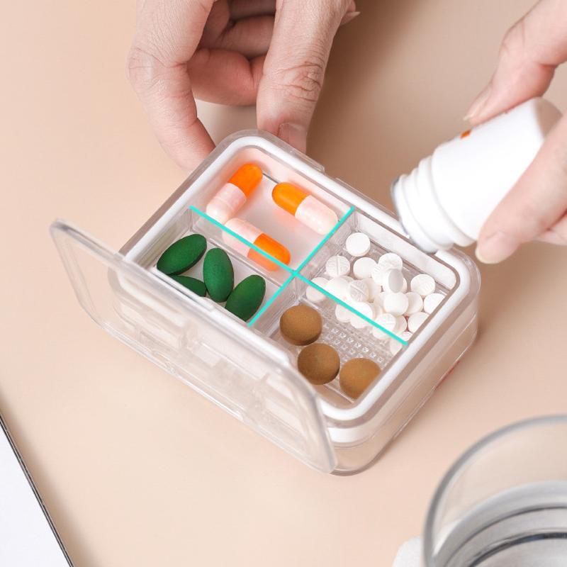 Boîte à Médicaments Multifonctionnelle Portable
