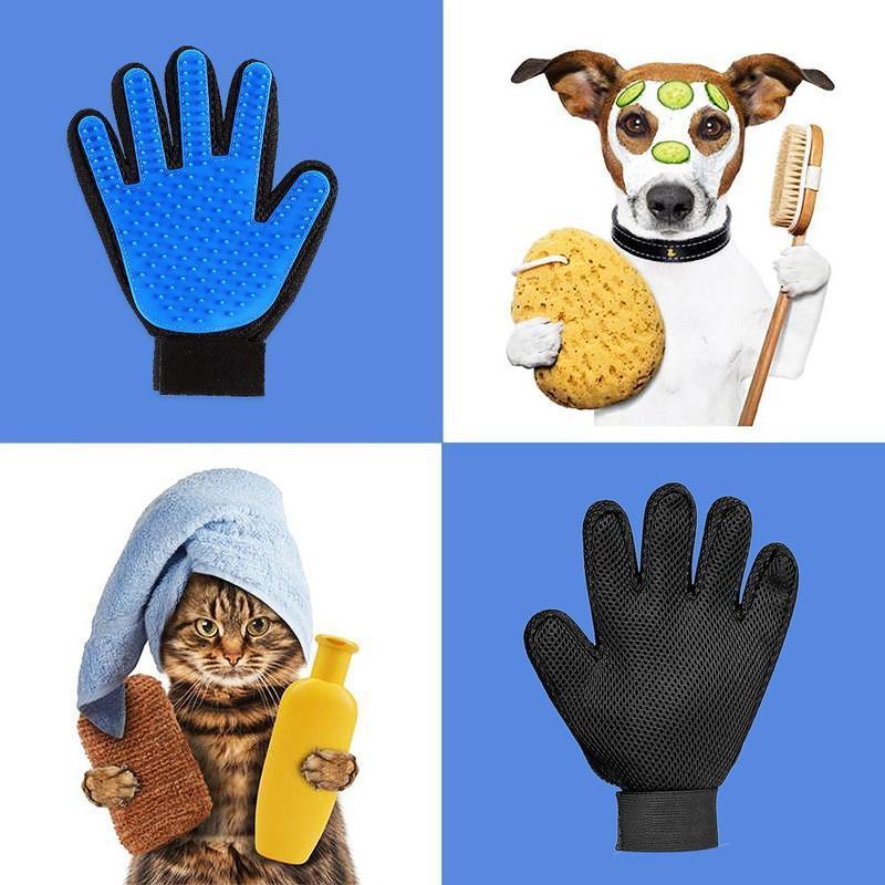 Gants De Toilettage Pour Animaux De Compagnie(Chat, Chien Parfait)