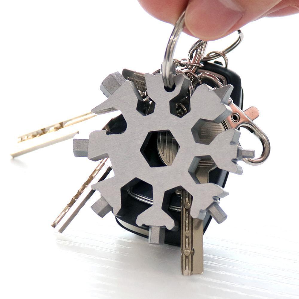🔥🔥Saker® 18-in-1 Flocon de Neige Multi-outil Coffret Cadeau