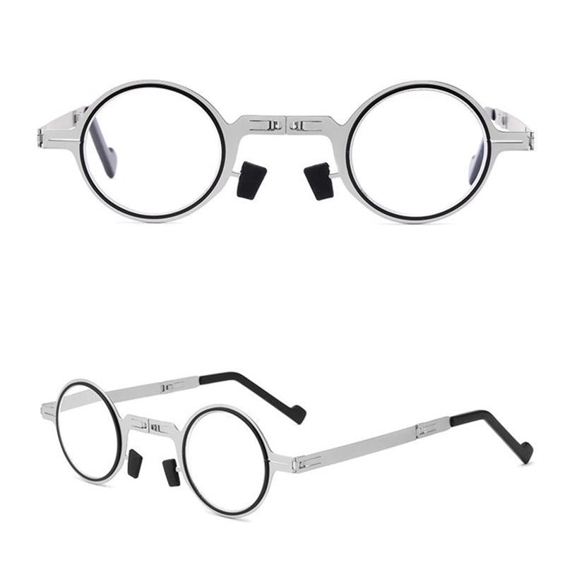 Lunettes de Lecture Pliables Anti-Lumière Bleue en Titane