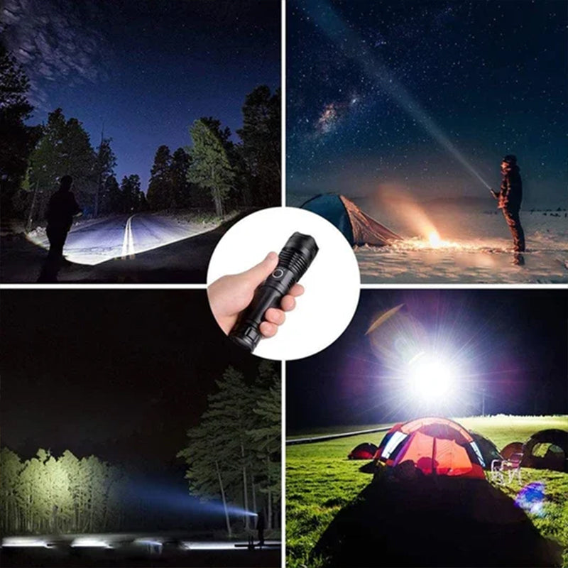 đ„Grosses soldesđ„Lampe de Poche Laser LED Tactique Rechargeable