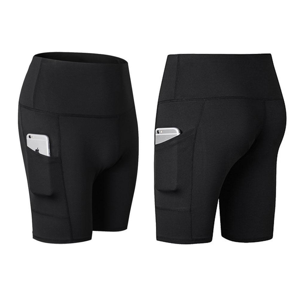 Short De Sport Taille Haute pour Femmes