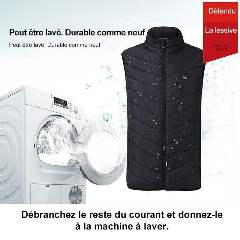 Hommes Chauffé Gilet Isolé Veste
