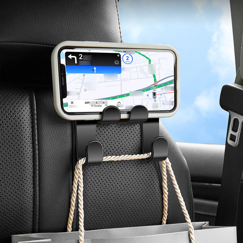 Crochet Multifonctionnel pour Téléphone Portable en Voiture