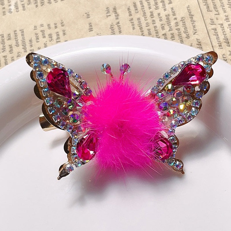 Épingle à Cheveux Papillon Volant