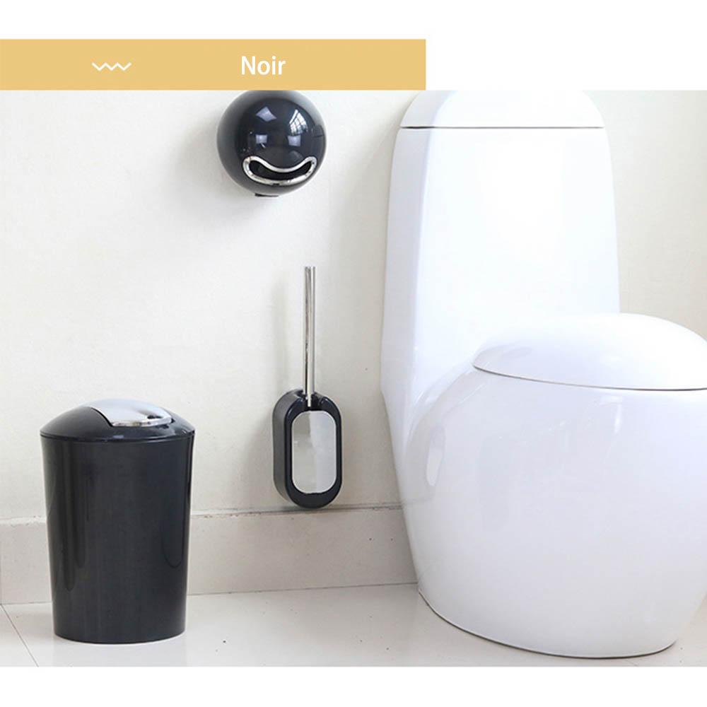 Porte Brosse de Toilette Murale