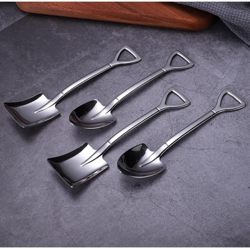 🥄🥄Cuillère à fourche en acier inoxydable 304