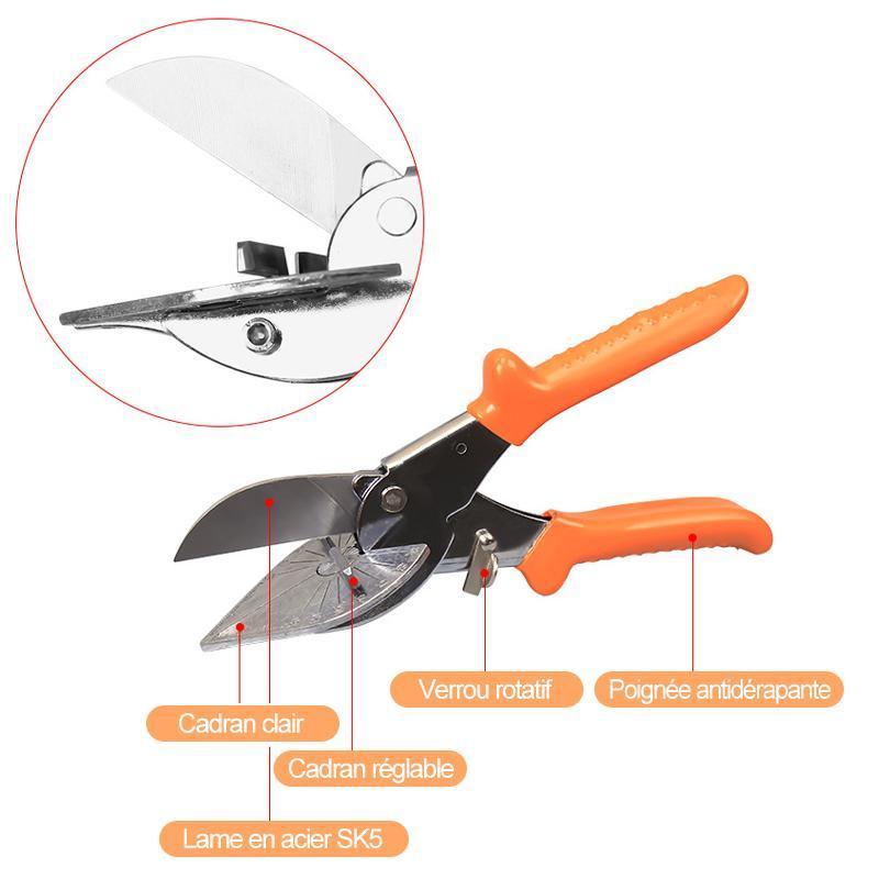 Pince Coupante Multi-Angles Réglables