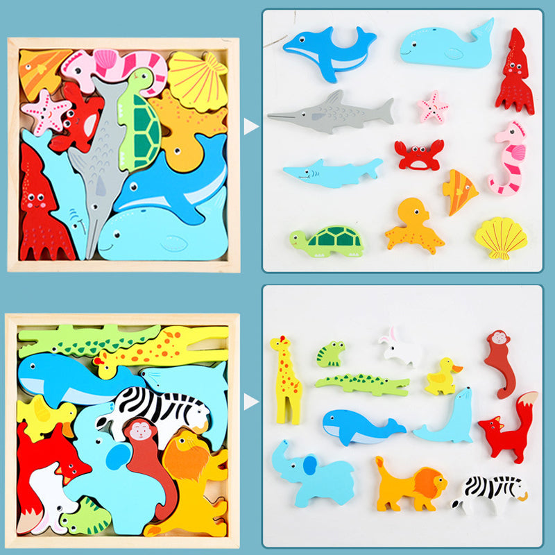 đČPuzzles en Bois pour Tout-petits