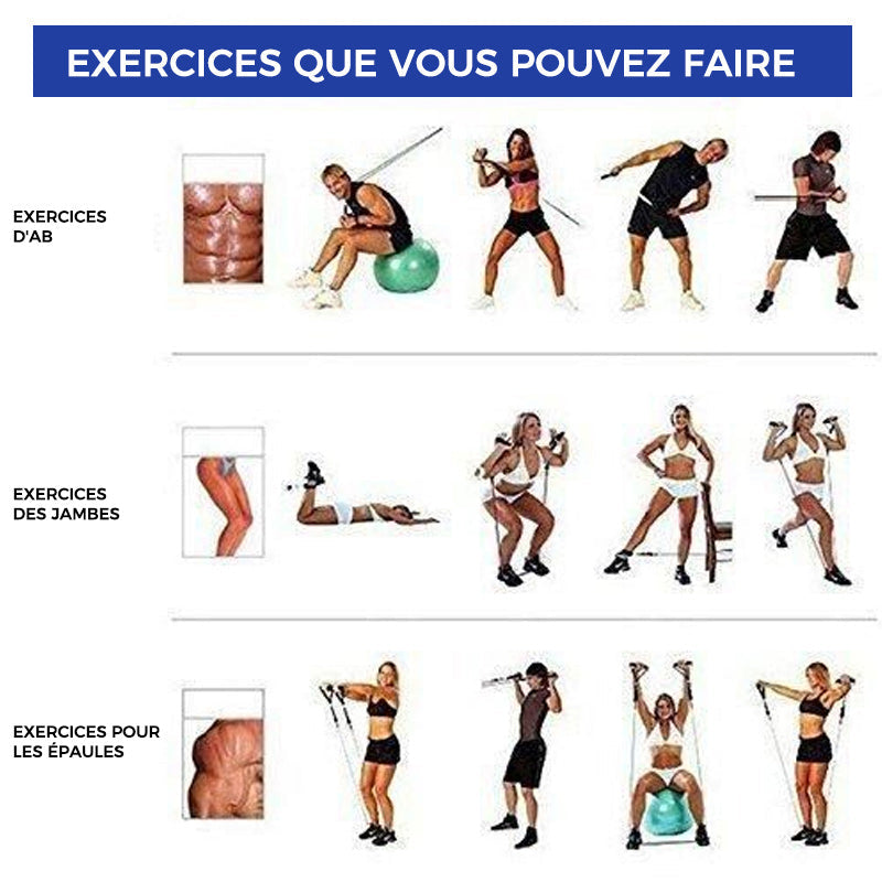 Bande d'Exercice pour l'Etirement
