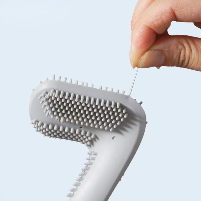 đ Brosse de Toilette Forme Club de Golf avec Porte-brosse