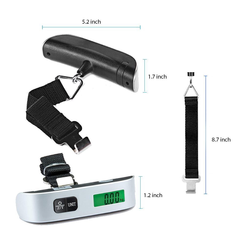 Balance numérique portable, batterie incluse