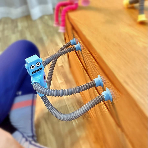 Robot ventouse tube télescopique
