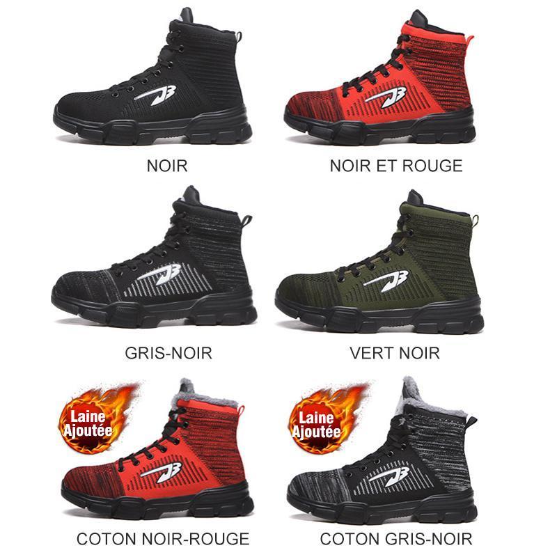 Bottes de travail unisexes d'hiver