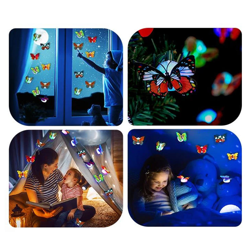🦋Veilleuse 3D LED Papillon Décoration