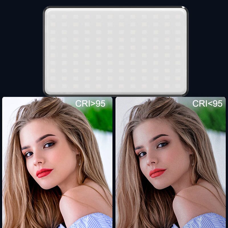 Lampe de téléphone LED avec clip avant et arrière