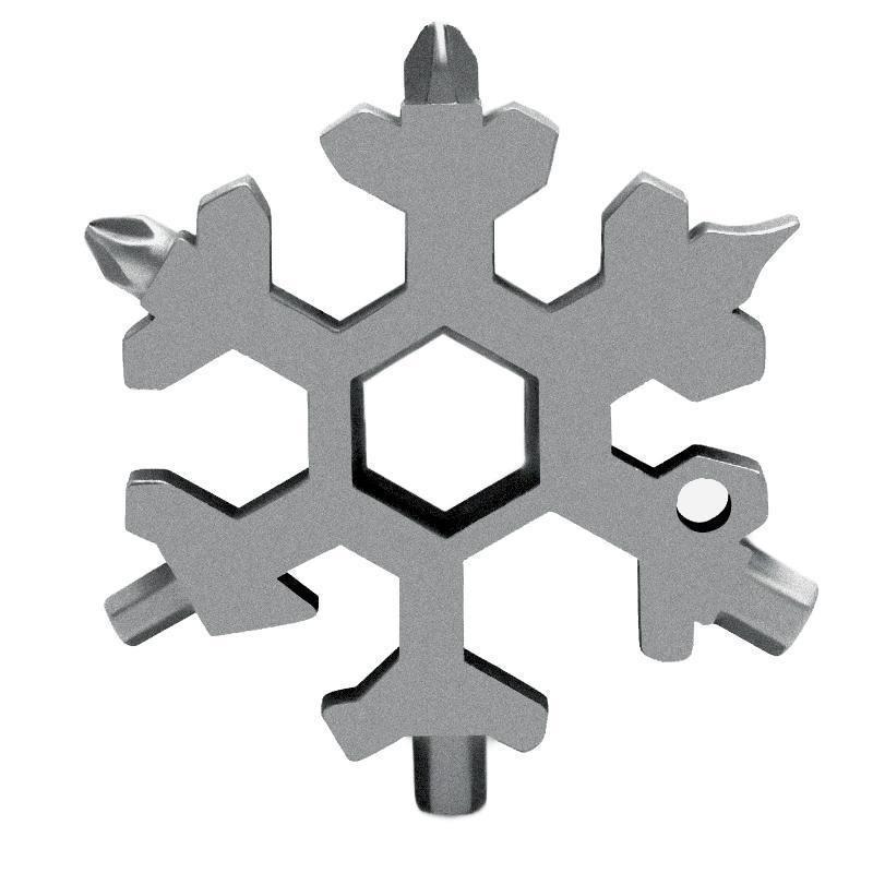 🔥🔥Saker® 18-in-1 Flocon de Neige Multi-outil Coffret Cadeau