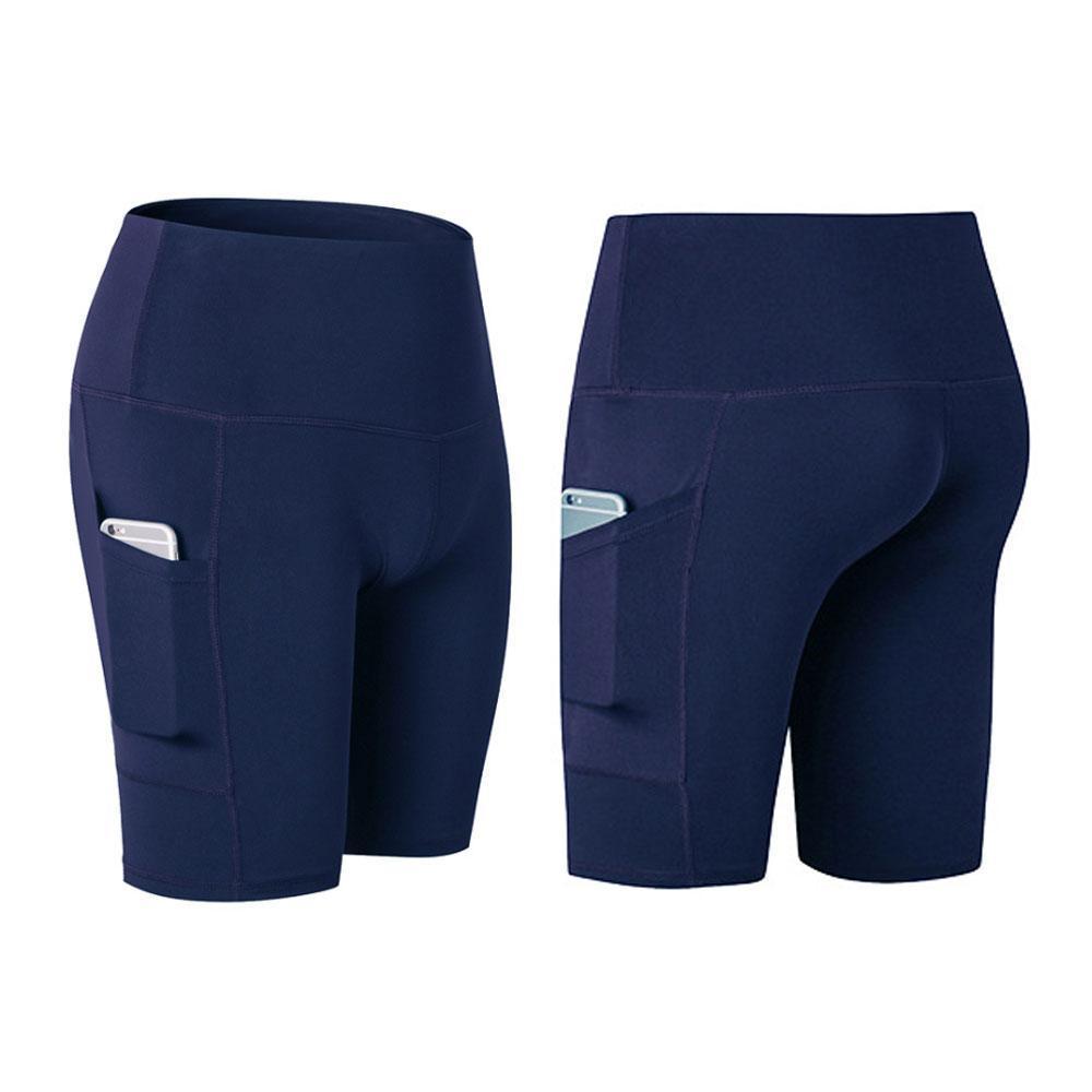 Short De Sport Taille Haute pour Femmes