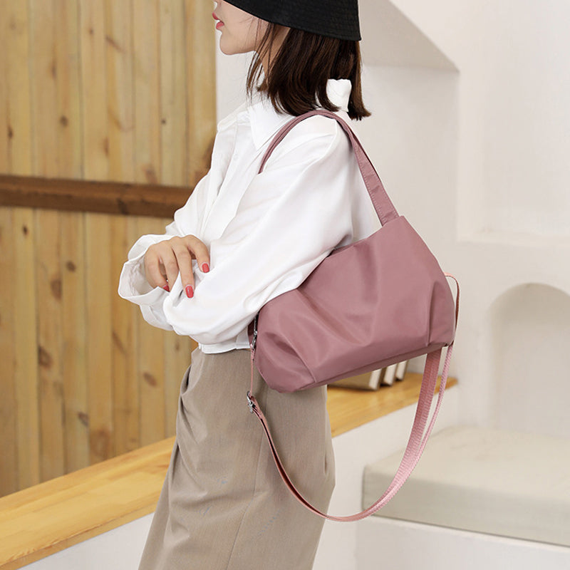 Sac Diagonal Léger en Nylon à La Mode Décontractée