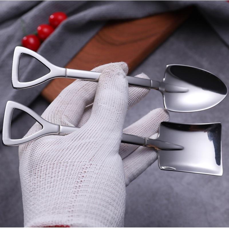 🥄🥄Cuillère à fourche en acier inoxydable 304