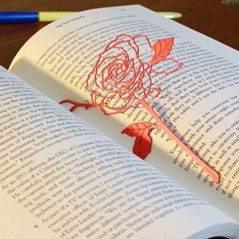 🌸Timbre Rouge Rose Métal💓
