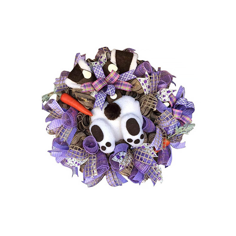 Couronne de lapin de Pâques Sticker