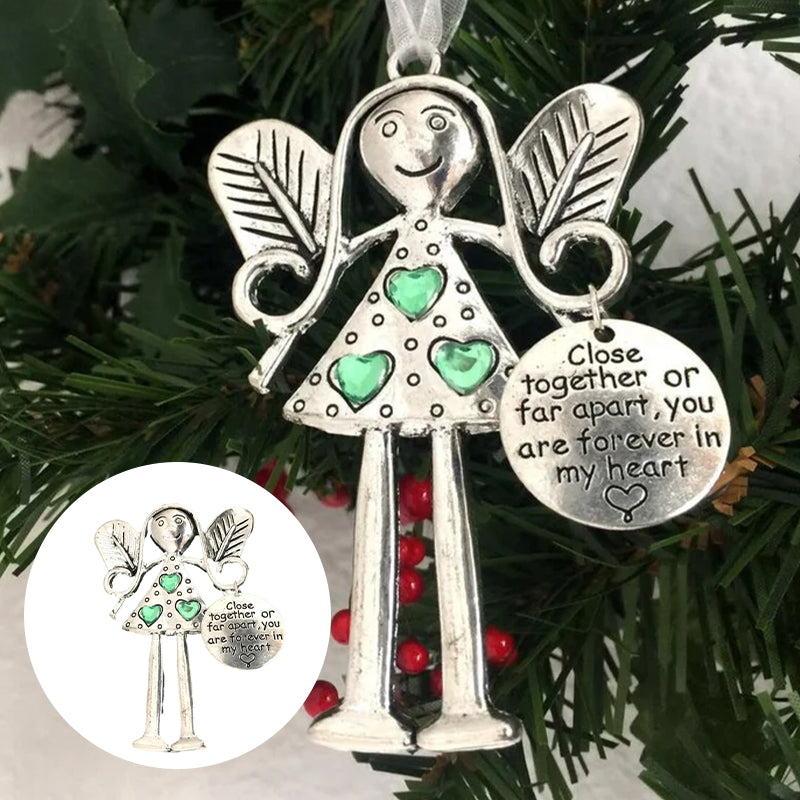 🪽Crazy Beautiful Friends Forever – Décoration d'ange, cadeau de Noël.