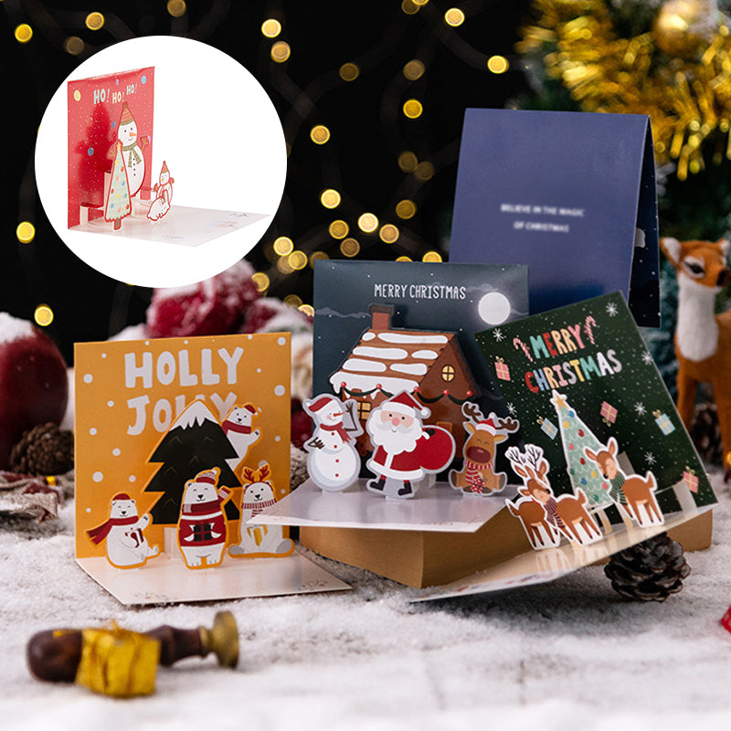 Cartes de Noël 3D