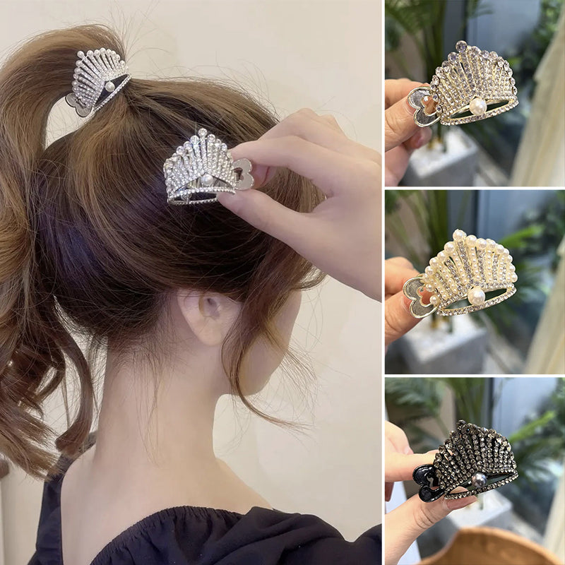 Clip de saisie de strass de couronne
