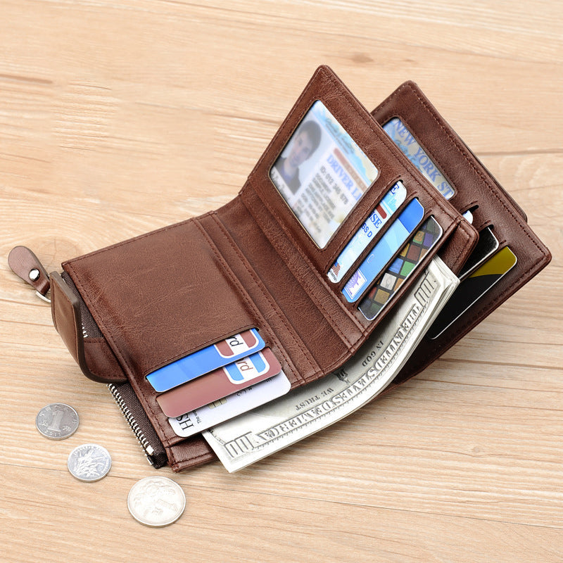 Portefeuille Kangourou avec Technologie de Blocage RFID