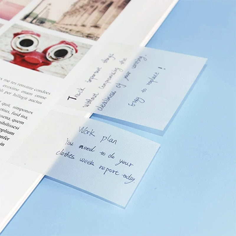 Notes autocollantes transparentes Multibey