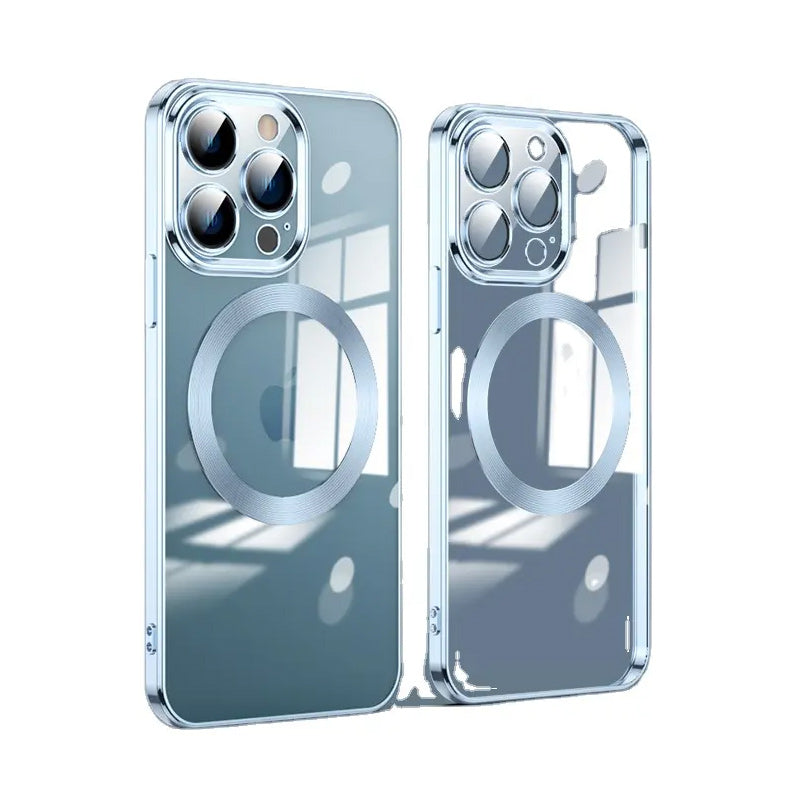 Galvanoplastie Charge magnétique sans fil Coque et skin iPhone