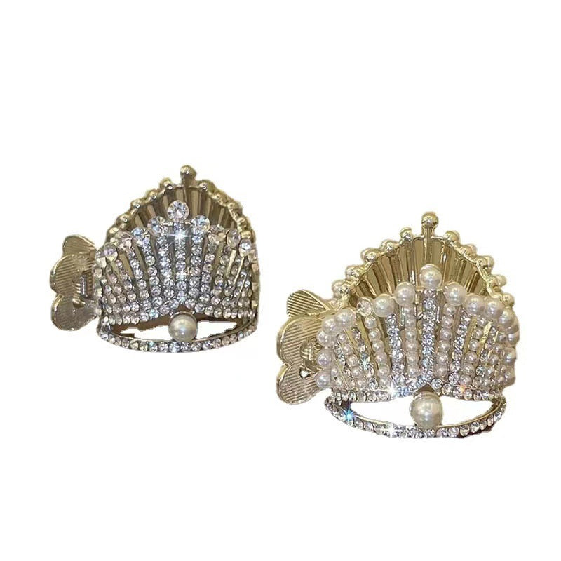Clip de saisie de strass de couronne