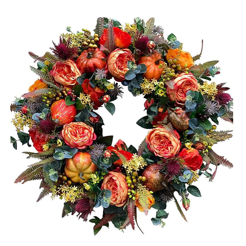 Couronne Décorative Citrouille