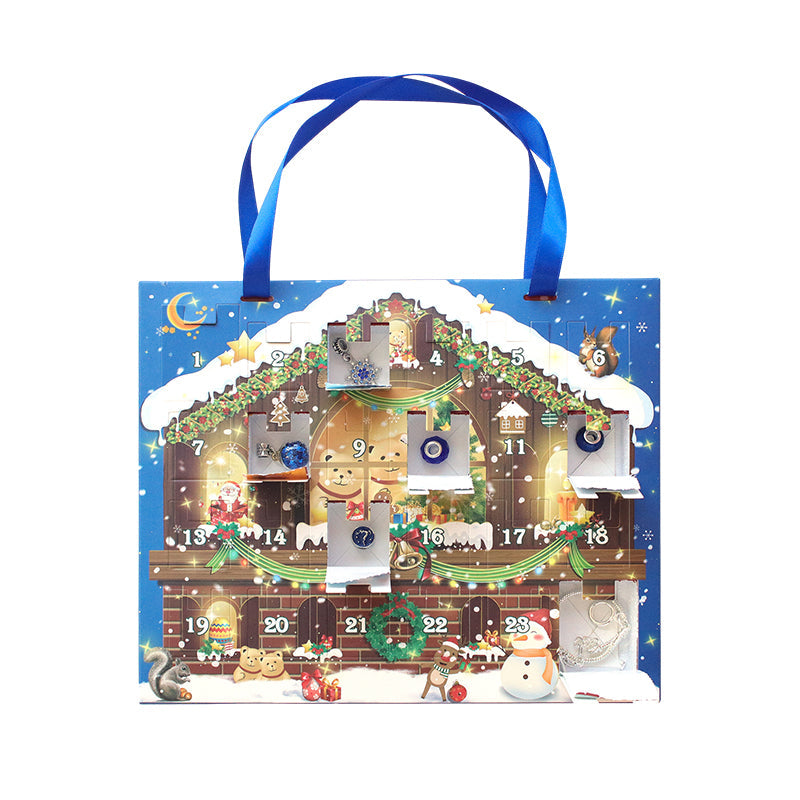 Calendrier de compte à rebours de 24 jours, ensemble de bracelets de calendrier de l'avent de noël à faire soi-même