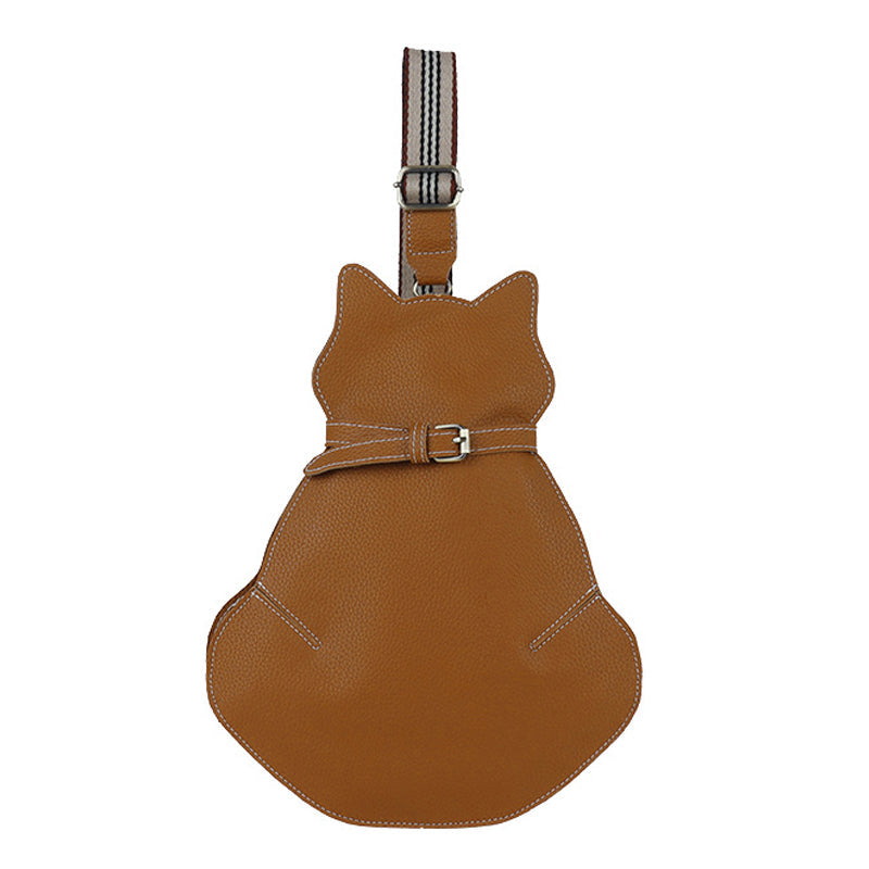 Sac à bandoulière en forme de chat