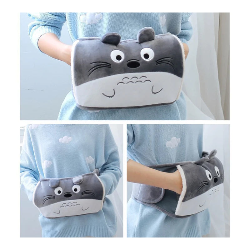 đ„Ceinture bouillotte rechargeable en pelucheđ„