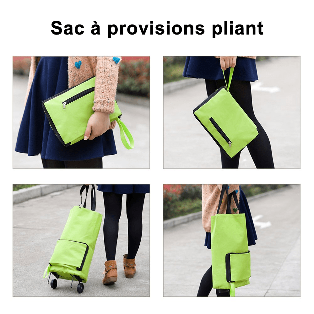 Panier d'Achat Pliable Portable