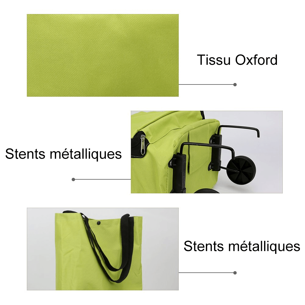 Panier d'Achat Pliable Portable