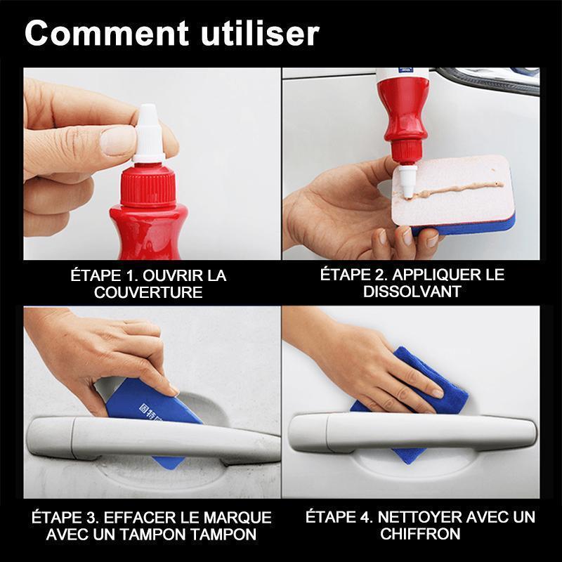 Dissolvant Ăraflure de Voiture