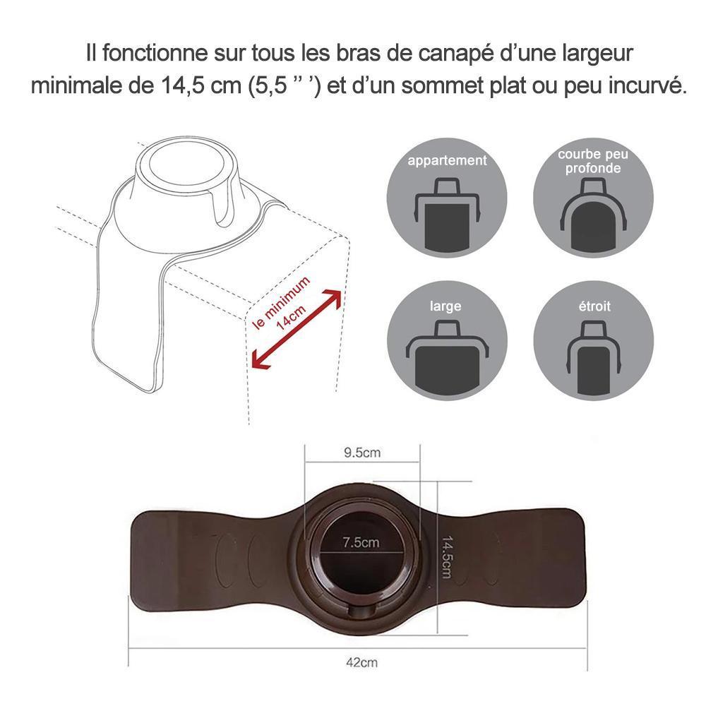 Le porte-gobelet ultime pour votre sofa