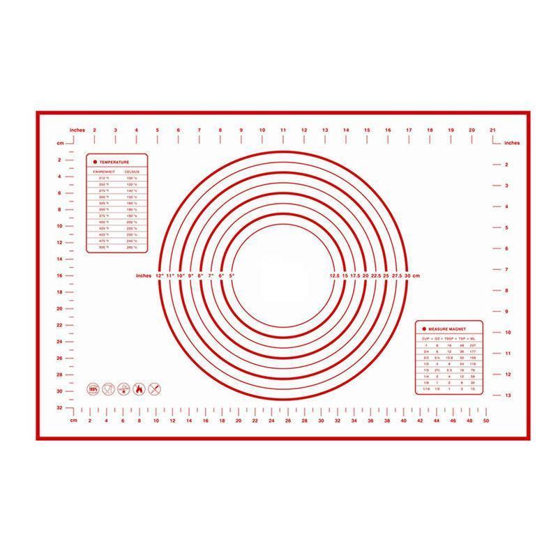 60*40cm Tapis de Cuisson en Silicone Anti-adhésif