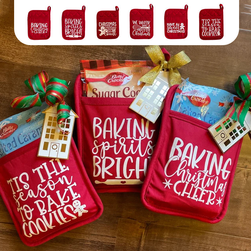 Kit de cuisson sur support de casseroles de Noël