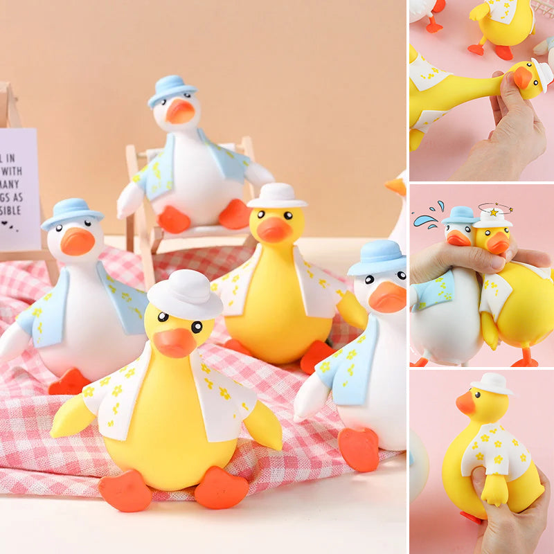 đ„Jouets anti-stress habillant un canard