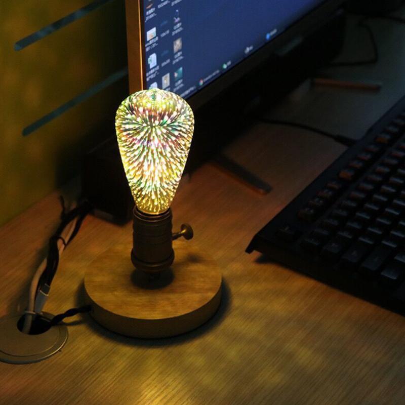 Ampoules LED Décoratives De 3D Feux D'artifice