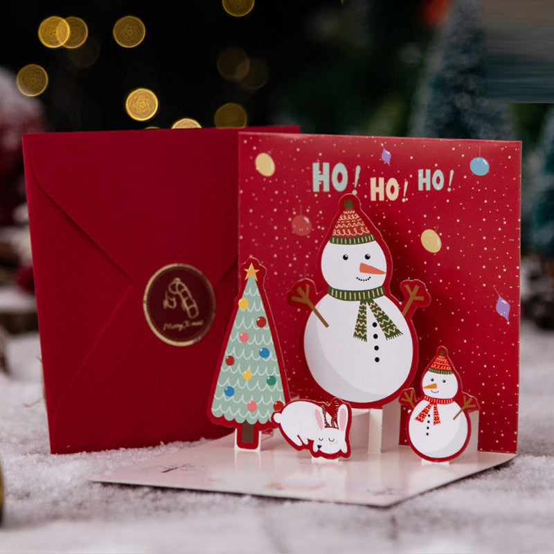 Cartes de Noël 3D