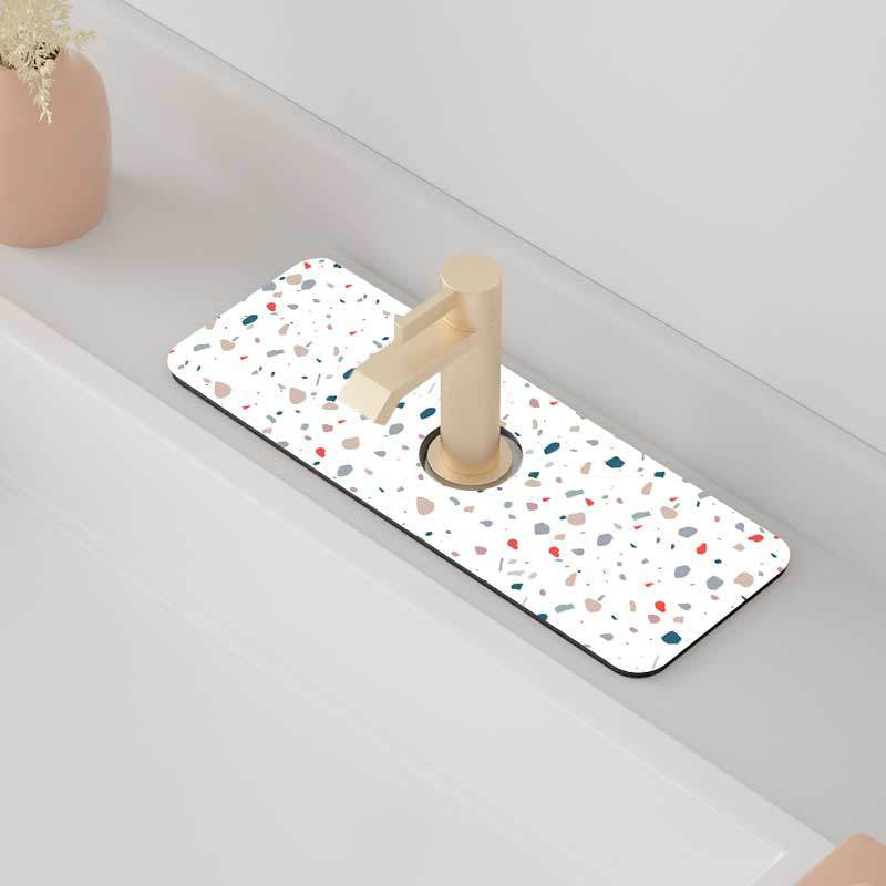 Tampon absorbant pour robinet de boue de diatomée