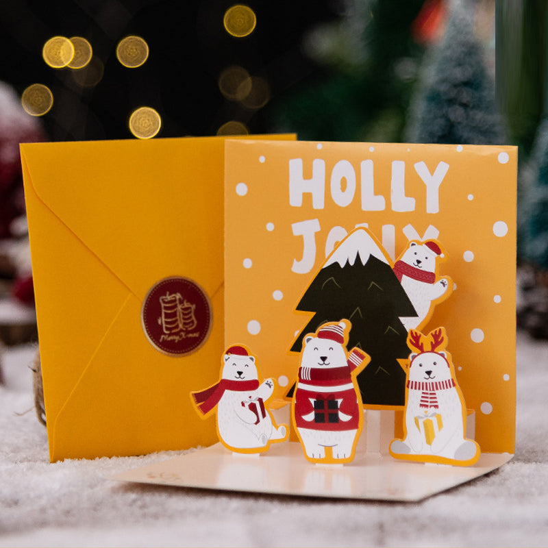 Cartes de Noël 3D